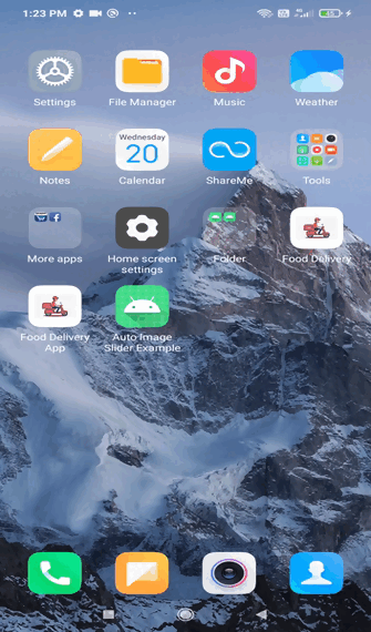 Auto Image Slider In Android